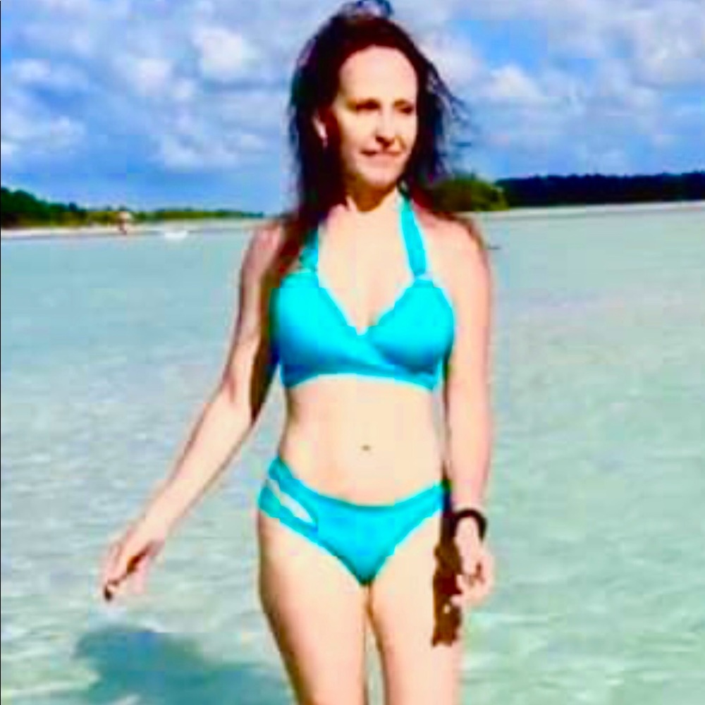 Venus Cut Out Wrap Bikini Swim Suit